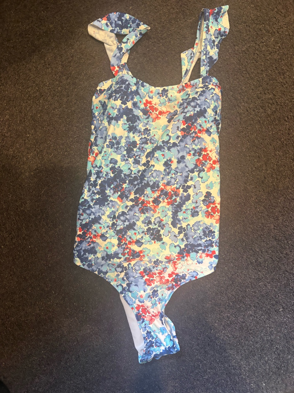 Crown and Ivy ruffle swimsuit one piece
